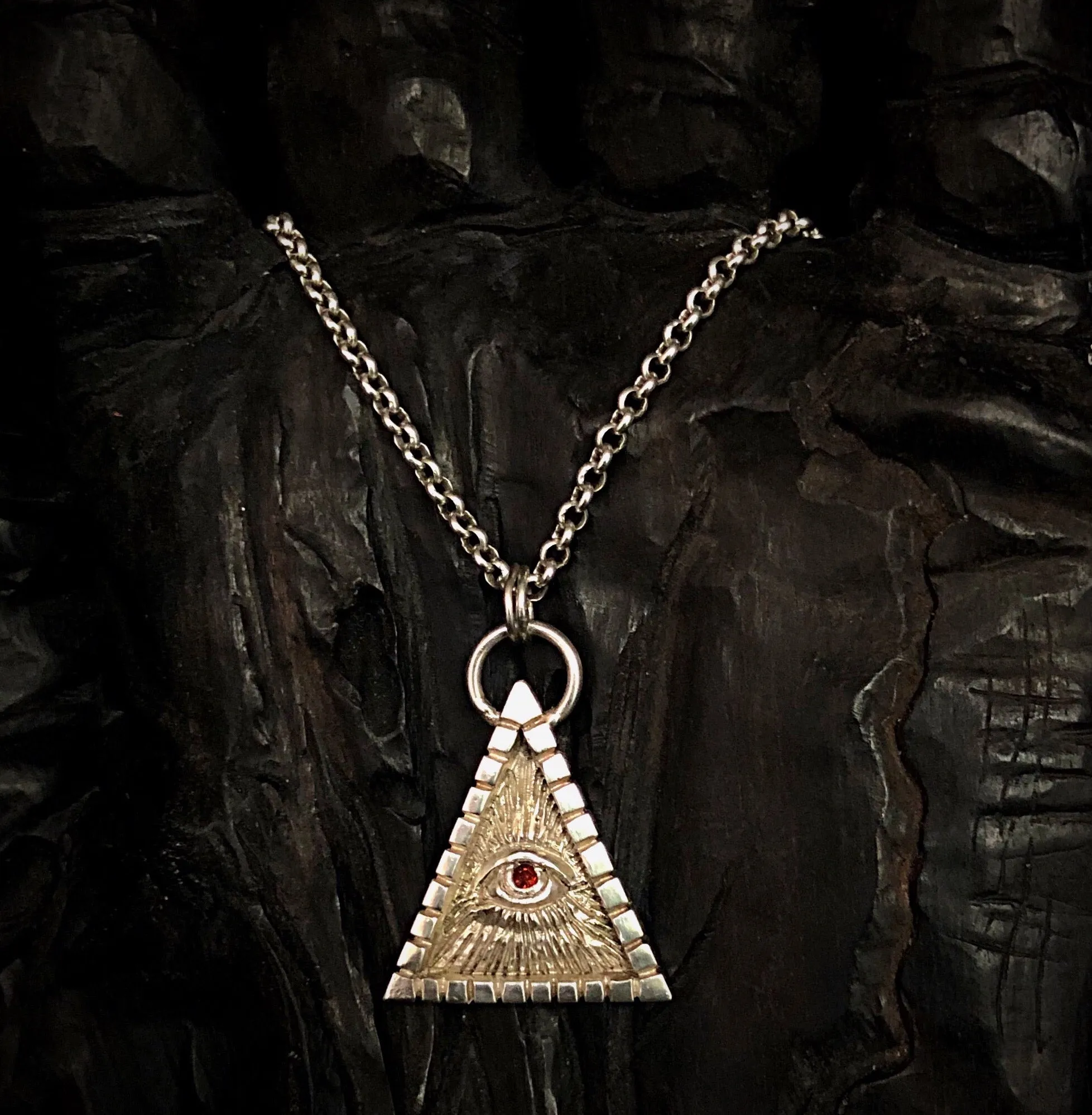 925 Silver Illuminati Pendant