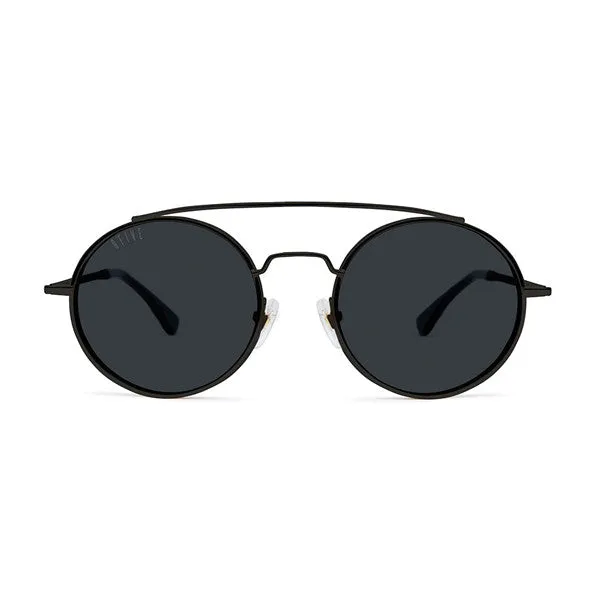 9Five 50-50 Blackout Chrome Sunglasses