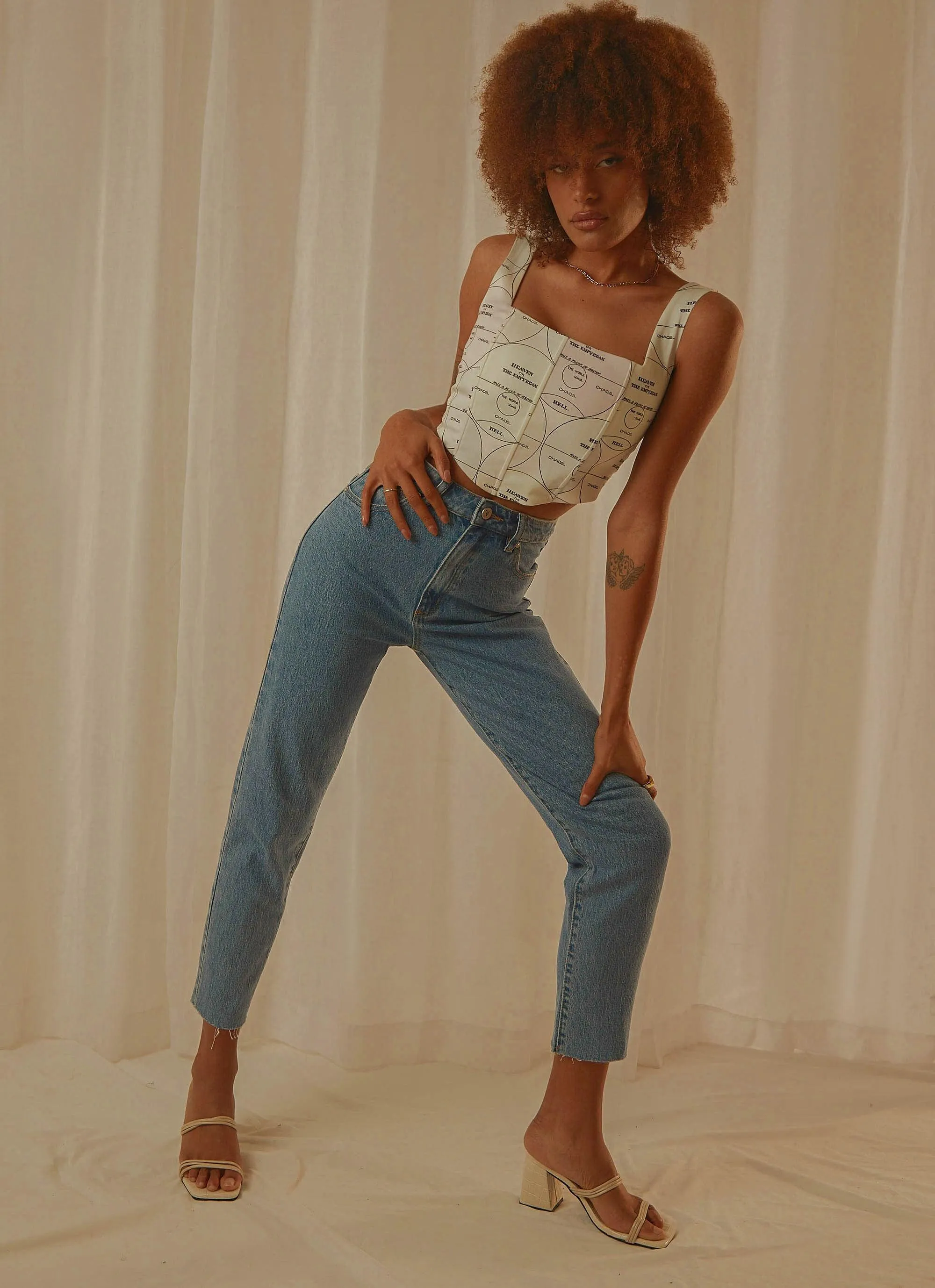 A 94 High Slim Jean - Debbie