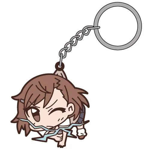 A Certain Scientific Railgun: Misaka Mikoto Tsumamare PVC Key Chain