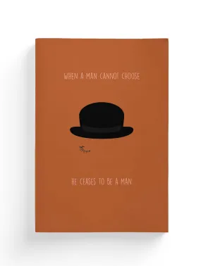 A Clockwork Orange Minimalistic Composition Notebook