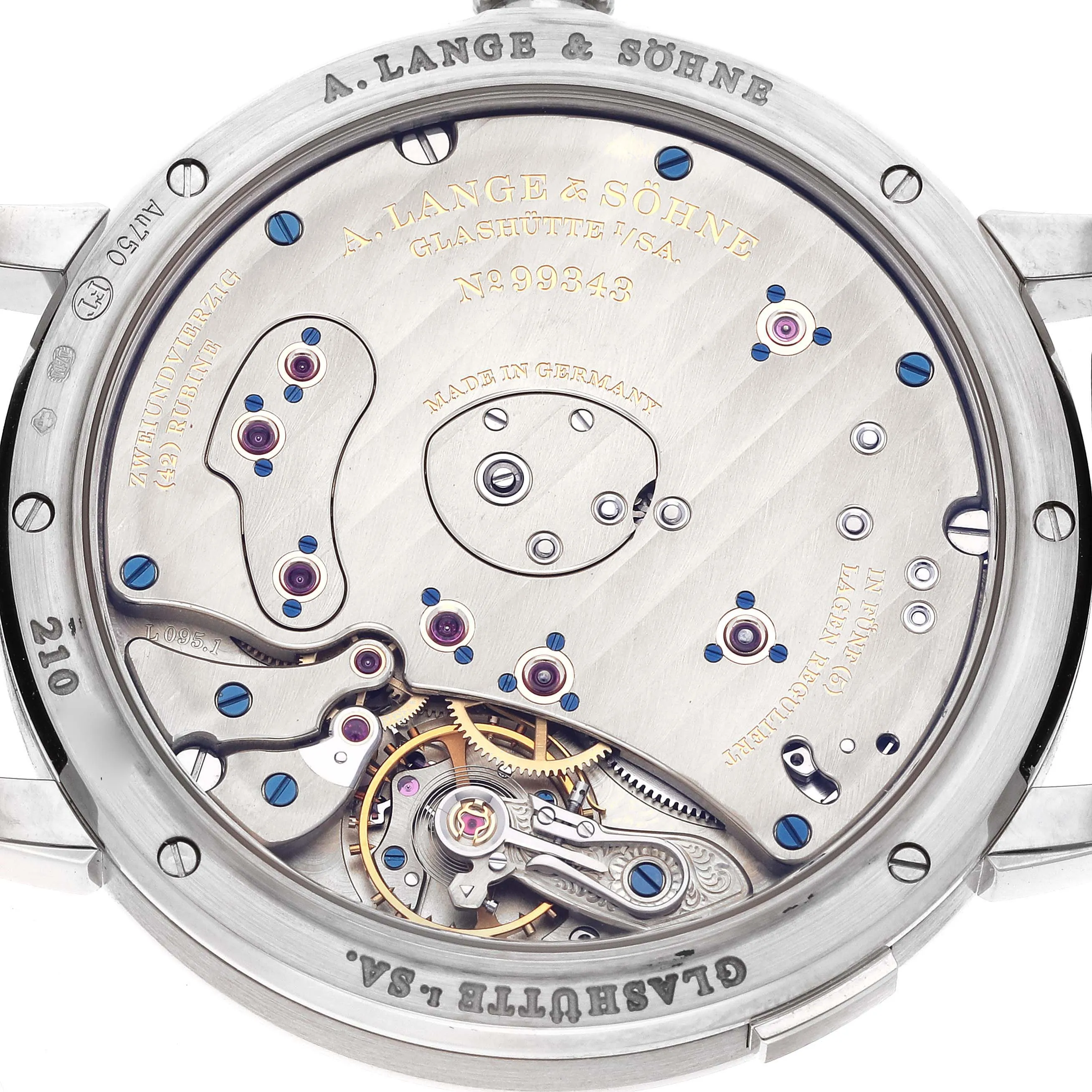 A. Lange &amp; Sohne Lange 1 117.028