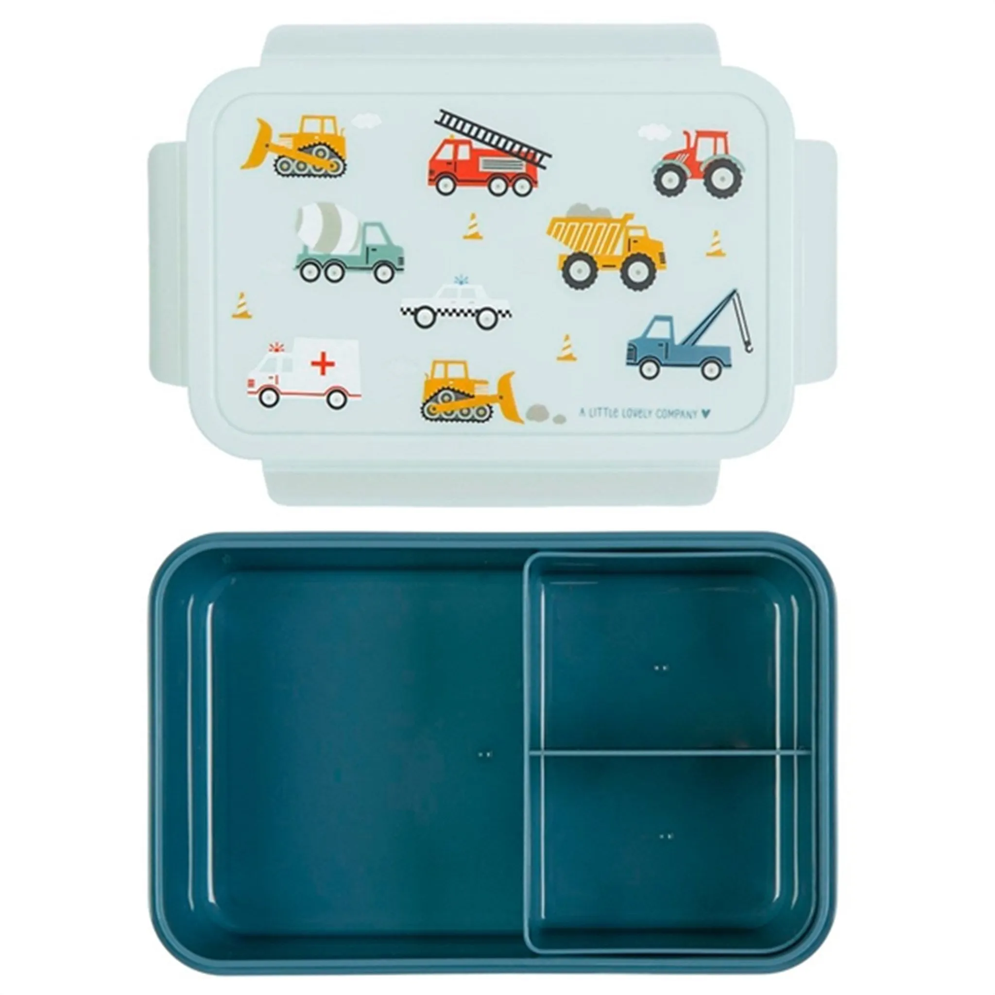 A Little Lovely Company Bento Lunch Box Vehicles