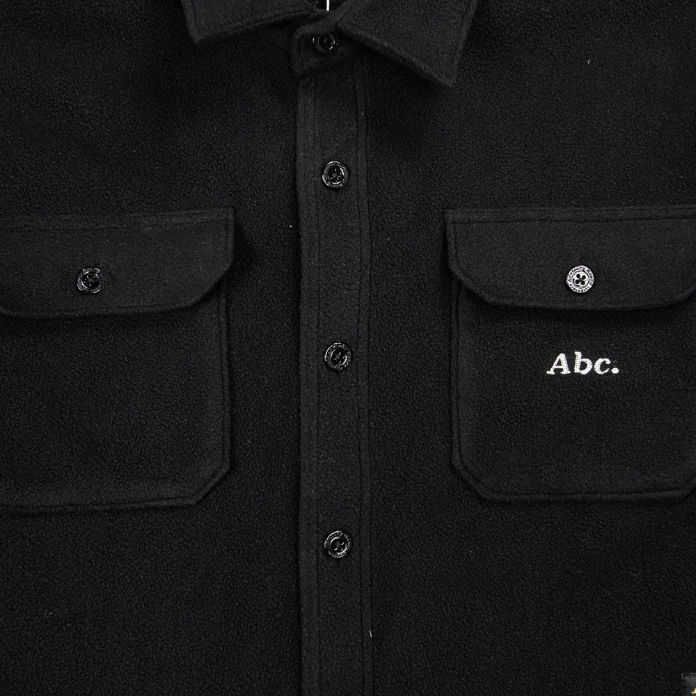 Abc. 123 Polar Fleece Shirt (Anthracite Black)