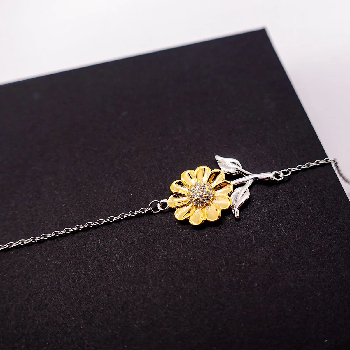 Abuelo Sunflower Bracelet For Gods Love and Power Inspirational Jewelry