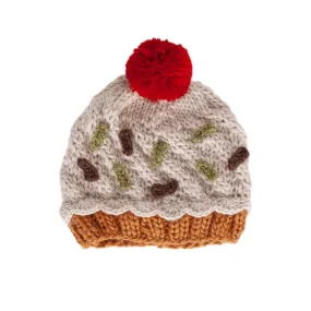 Acorn Cupcake Beanie - Green