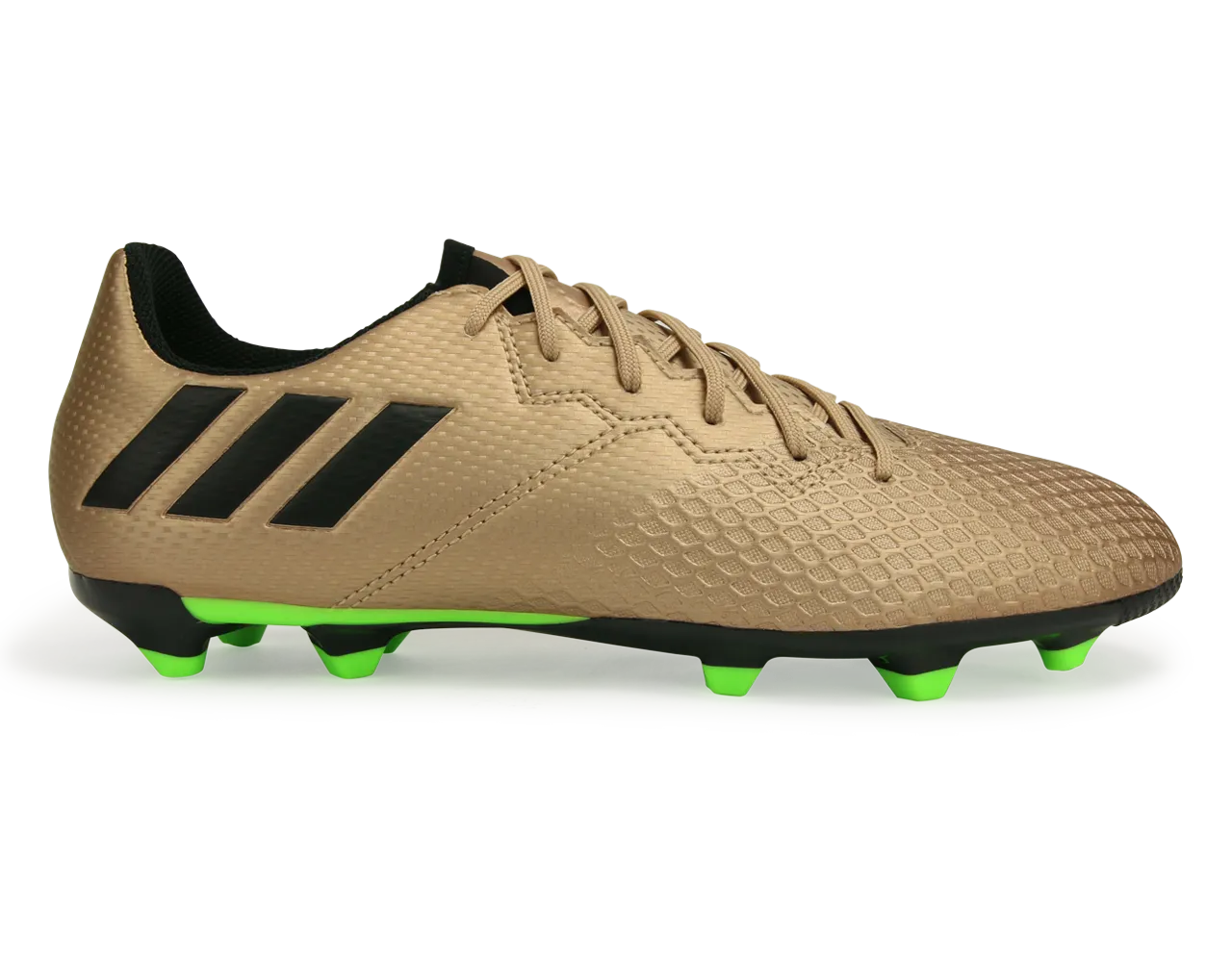 adidas Kids Messi 16.3 FG Copper Metallic/Core Black/Solar Green