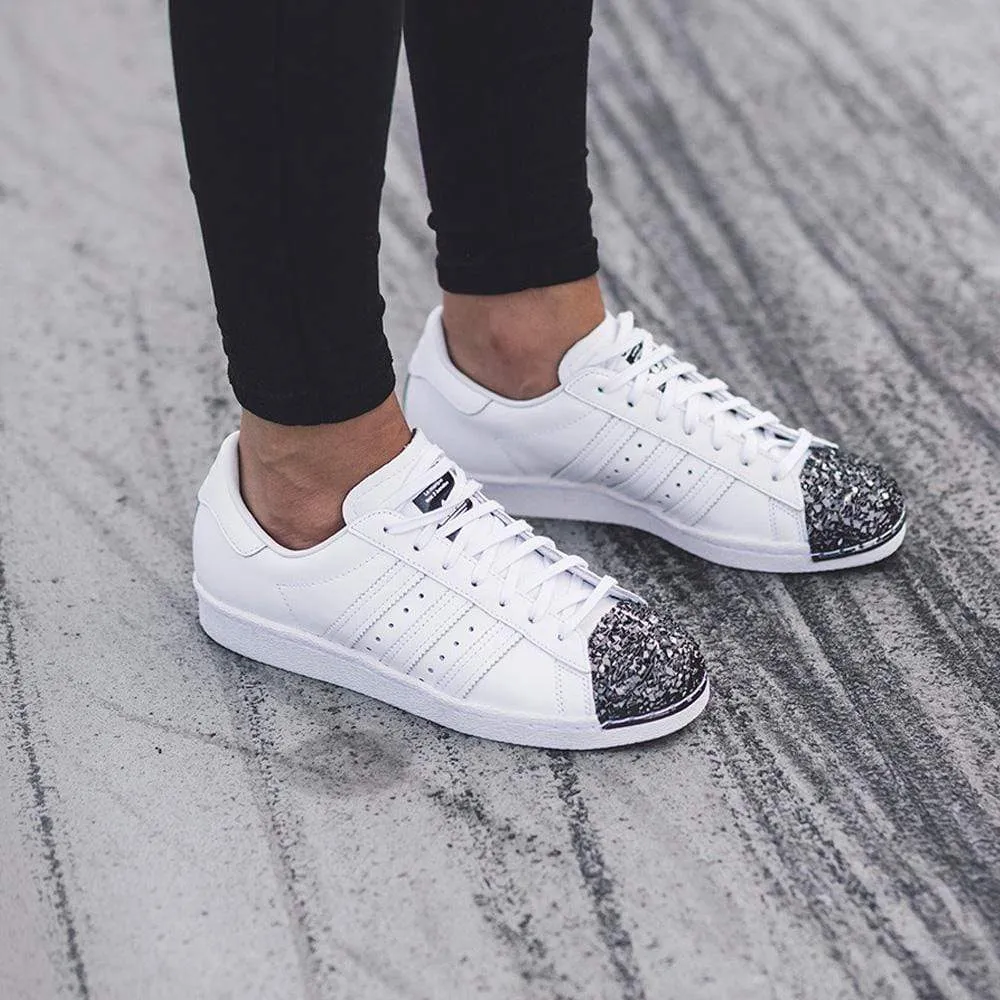 Adidas Women's Superstar Metal Toe W "White & Black"