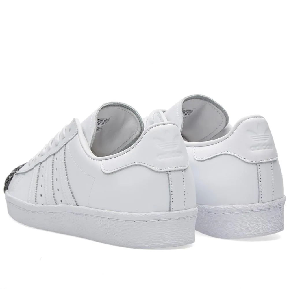 Adidas Women's Superstar Metal Toe W "White & Black"