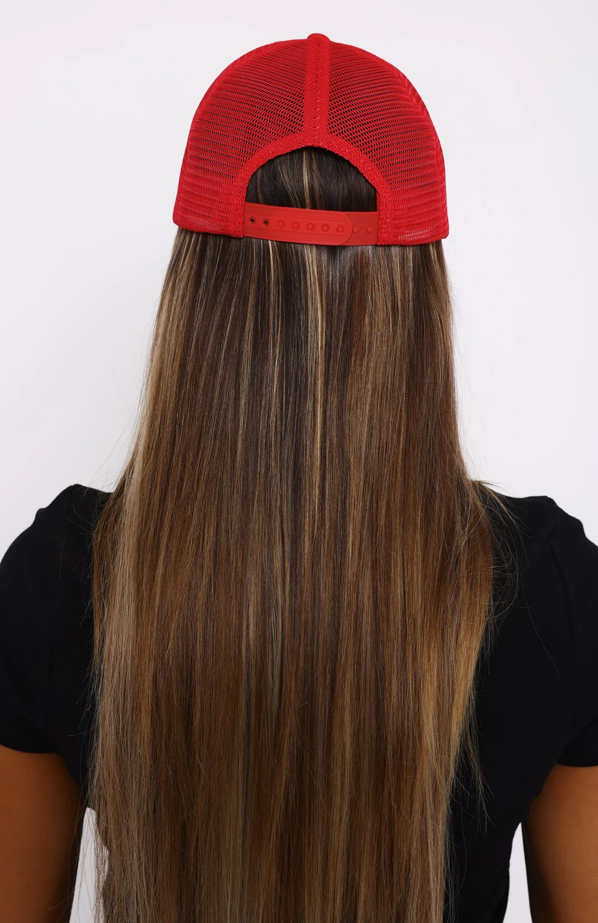 Adventure Always Trucker Hat Red/White