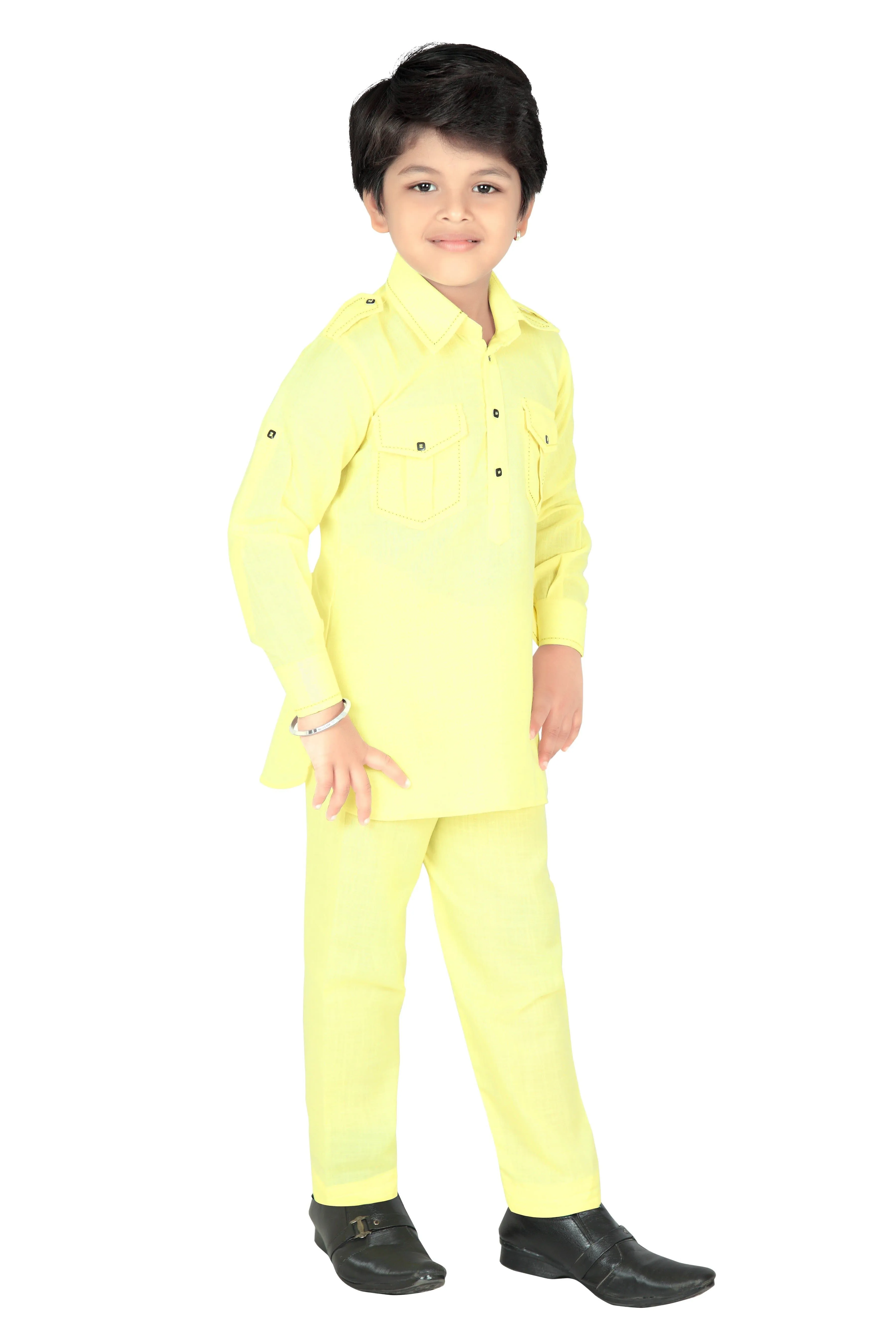 Ahhaaaa Ethnic Kurta and Payjama (Pathani Suit) For Boys