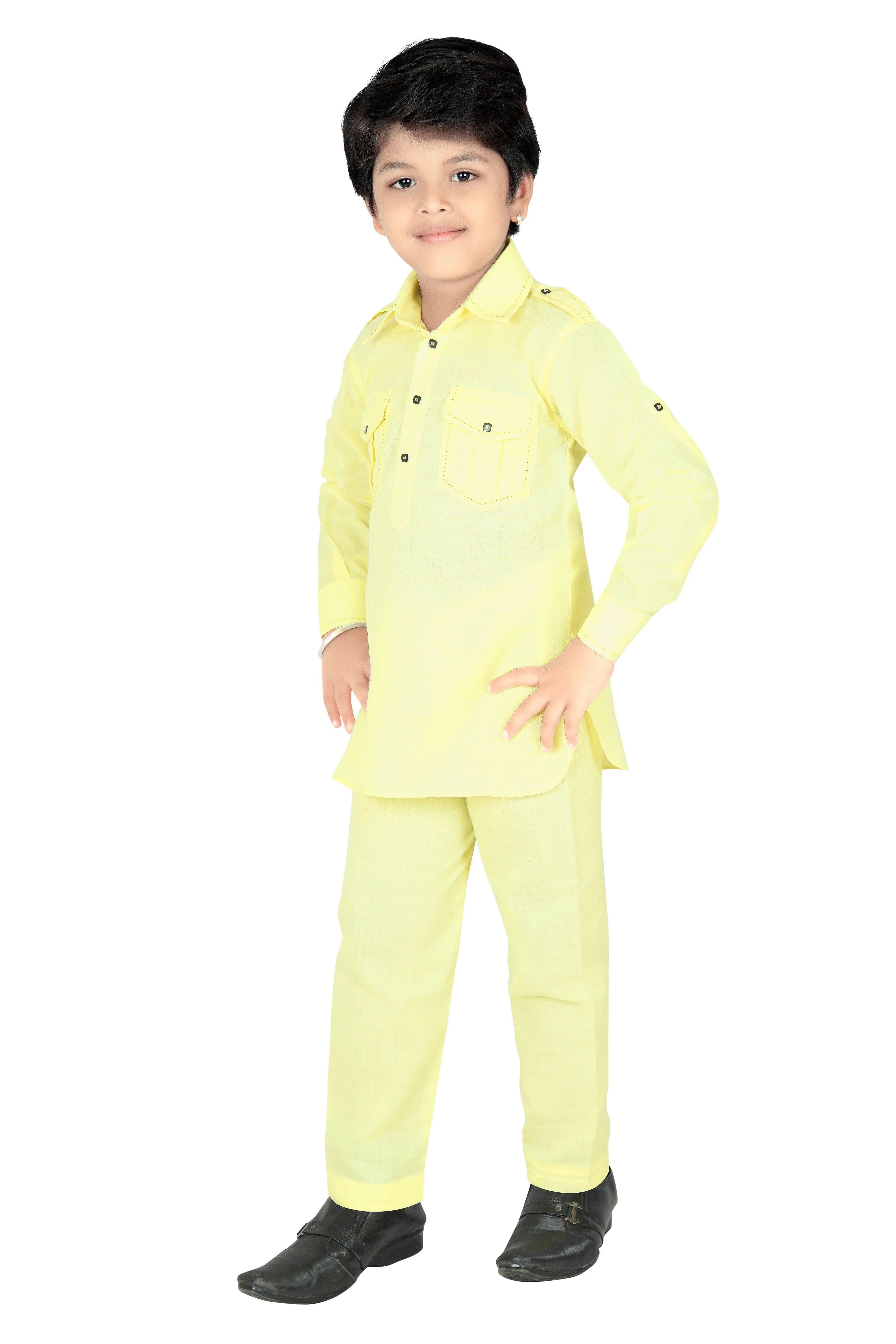 Ahhaaaa Ethnic Kurta and Payjama (Pathani Suit) For Boys