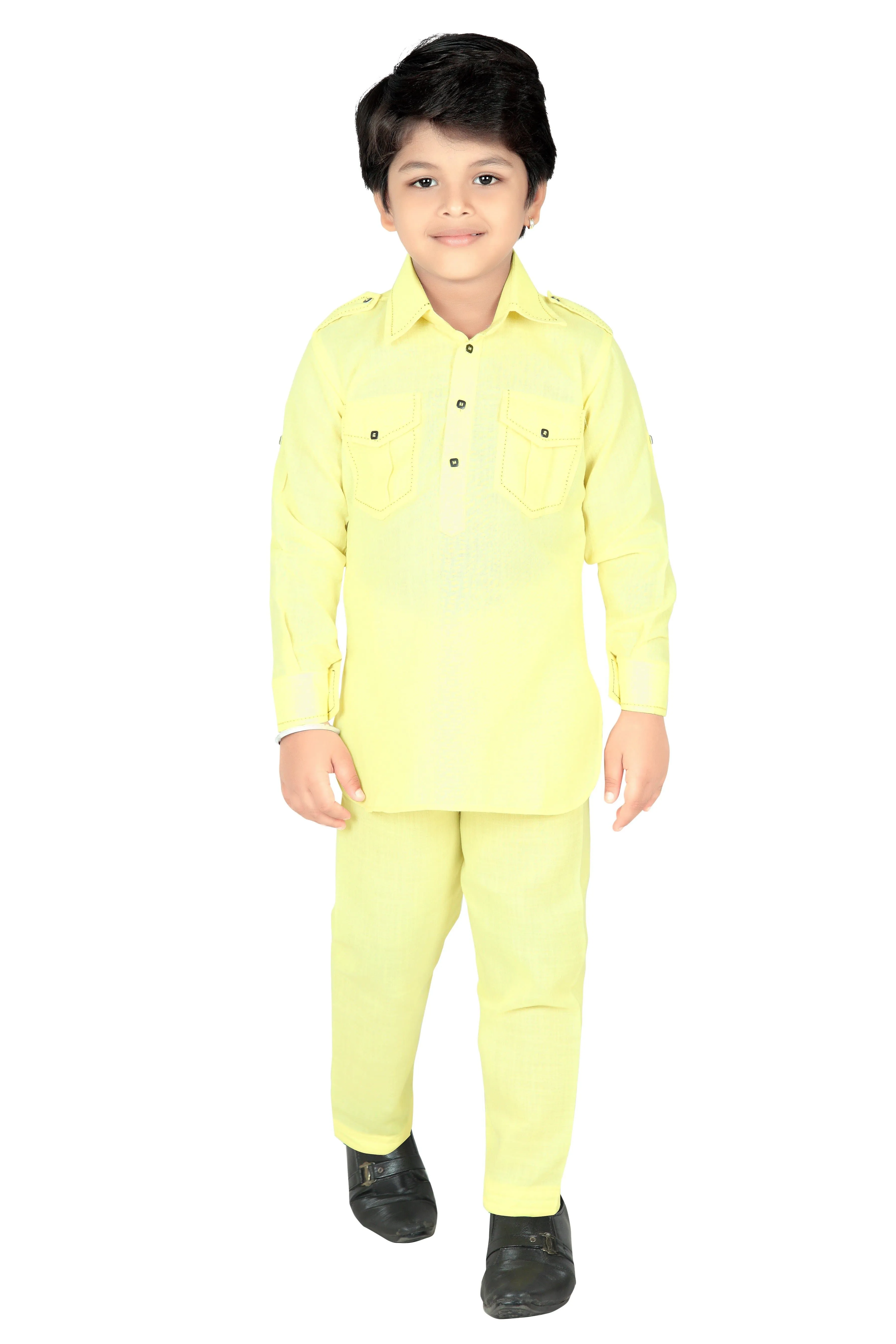 Ahhaaaa Ethnic Kurta and Payjama (Pathani Suit) For Boys