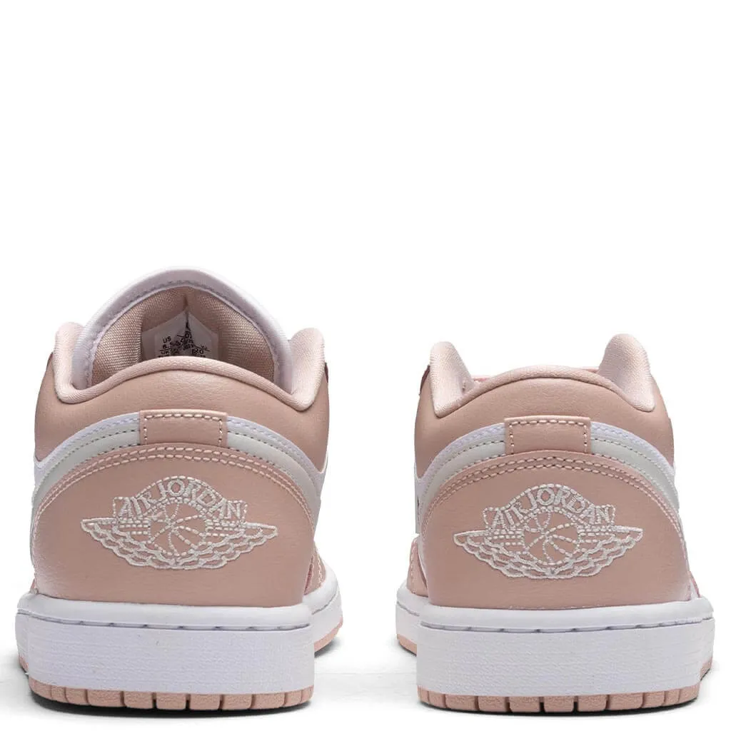 Air Jordan 1 Low Women's - White/Light Bone/Particle Beige