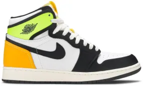 Air Jordan 1 Retro High GS "VOLT/UNIVERSITY GOLD"