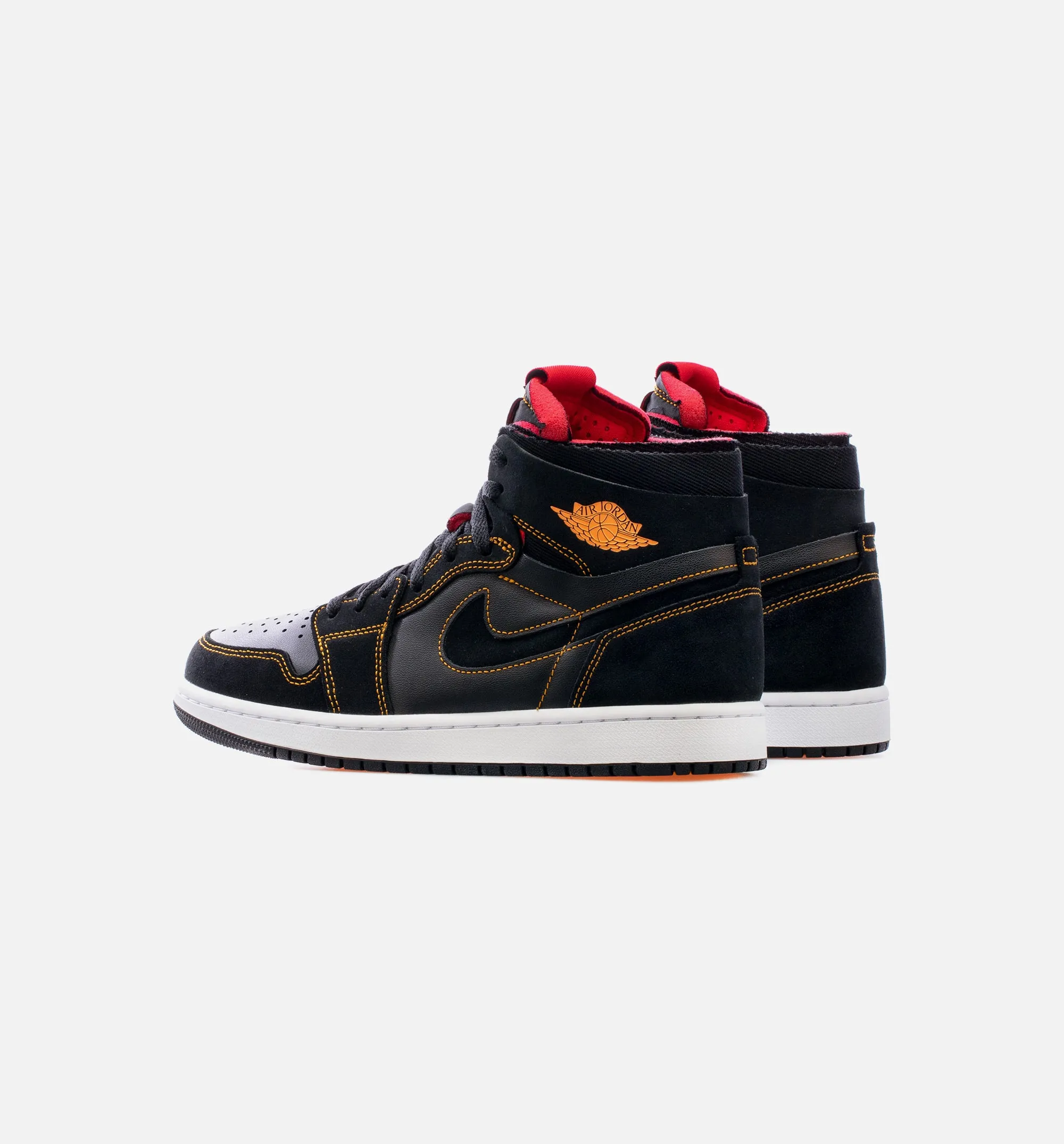 Air Jordan 1 Zoom CMFT Citrus Mens Lifestyle Shoe - Black