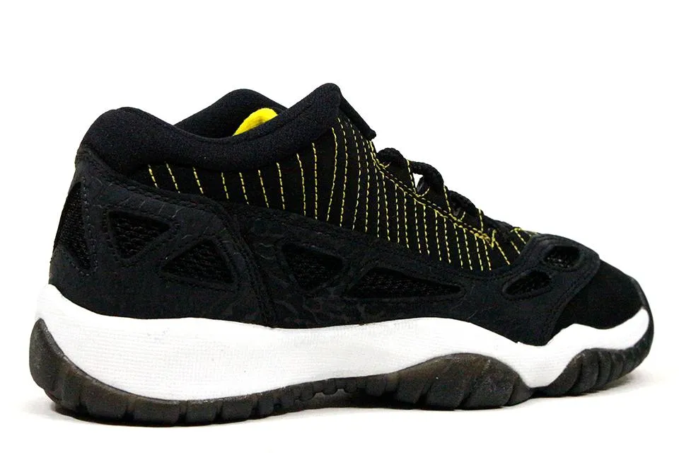 Air Jordan 11 IE Retro Low "Black/Zest-White" GS