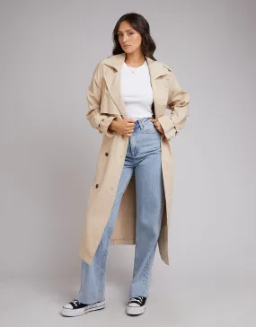 All About Eve Trench Coat Tan