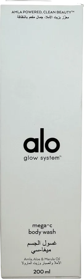 alo glow system Mega-c Body Wash 200ml