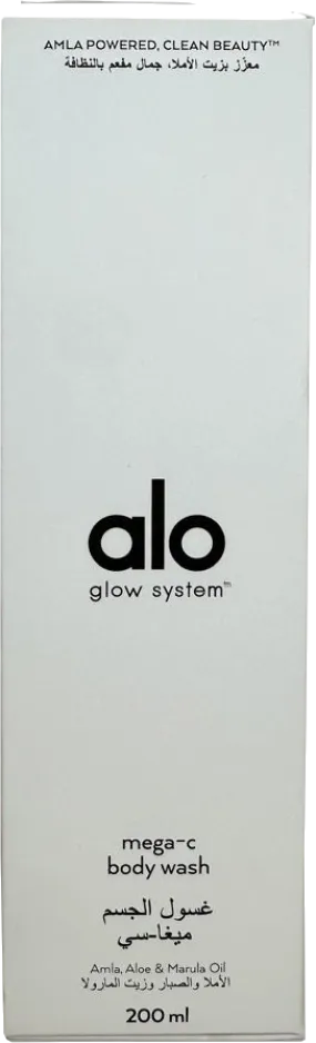 alo glow system Mega-c Body Wash 200ml