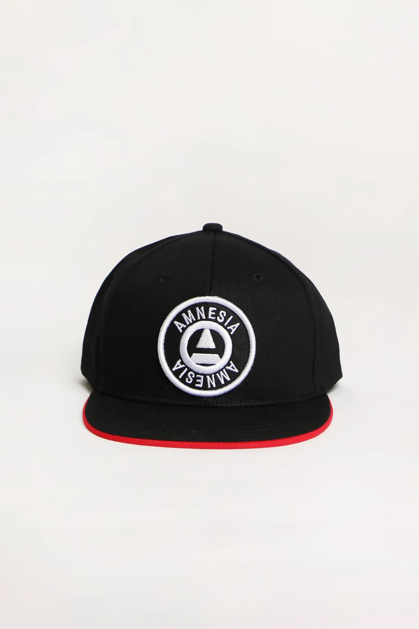 Amnesia Youth Patch Logo Flat Brim Hat