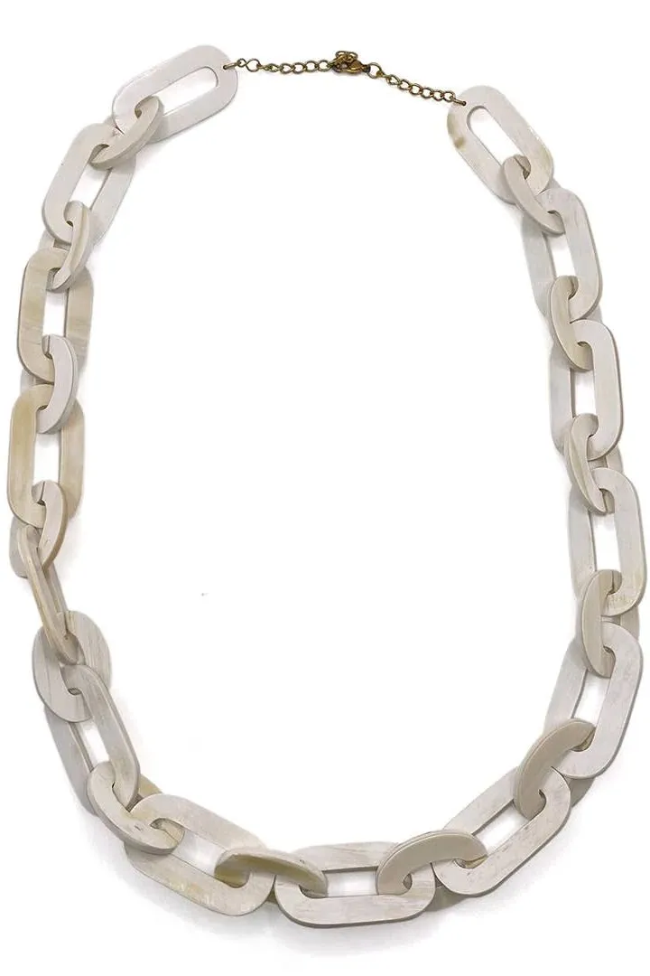 Ankole Chain Link Long Necklace