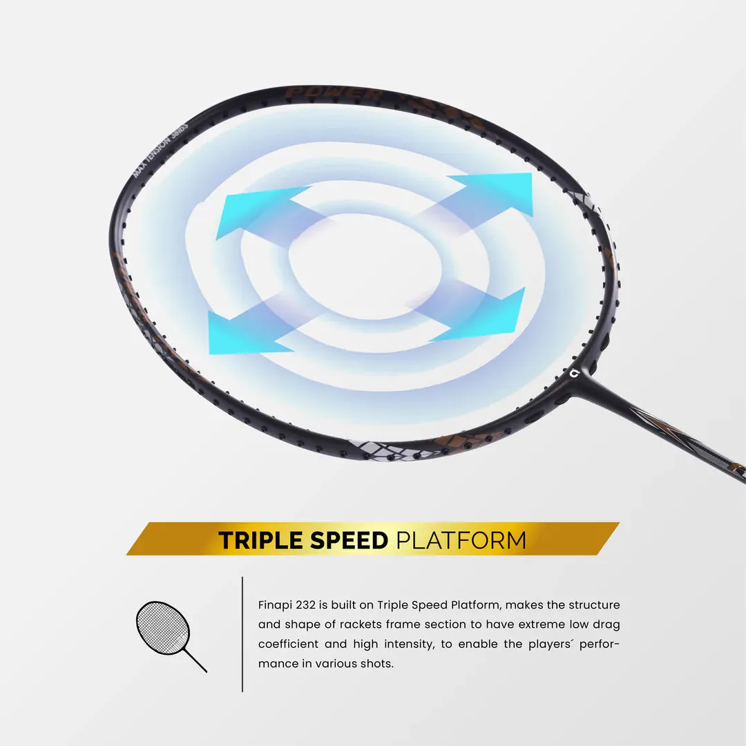 Apacs Finapi 232 Badminton Racket (Unstrung)