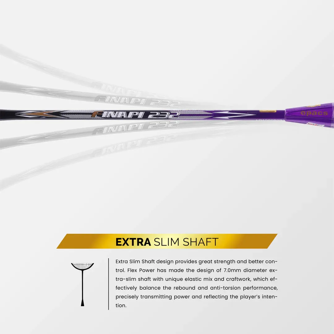 Apacs Finapi 232 Badminton Racket (Unstrung)