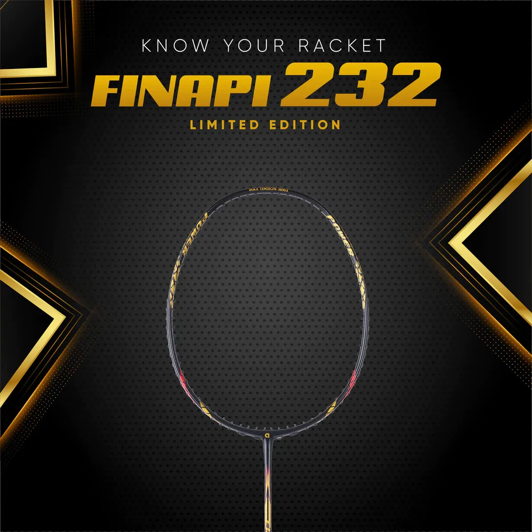 Apacs Finapi 232 Badminton Racket (Unstrung)