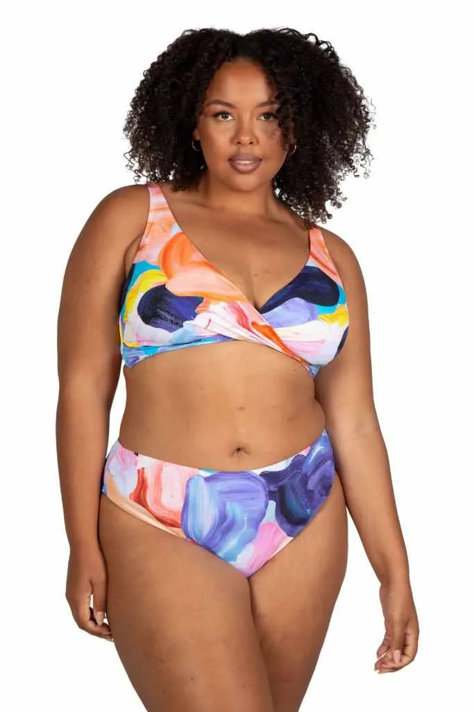 Artesands Monet Curve Fit Mid Rise Swim Pant - Arte A La Rue