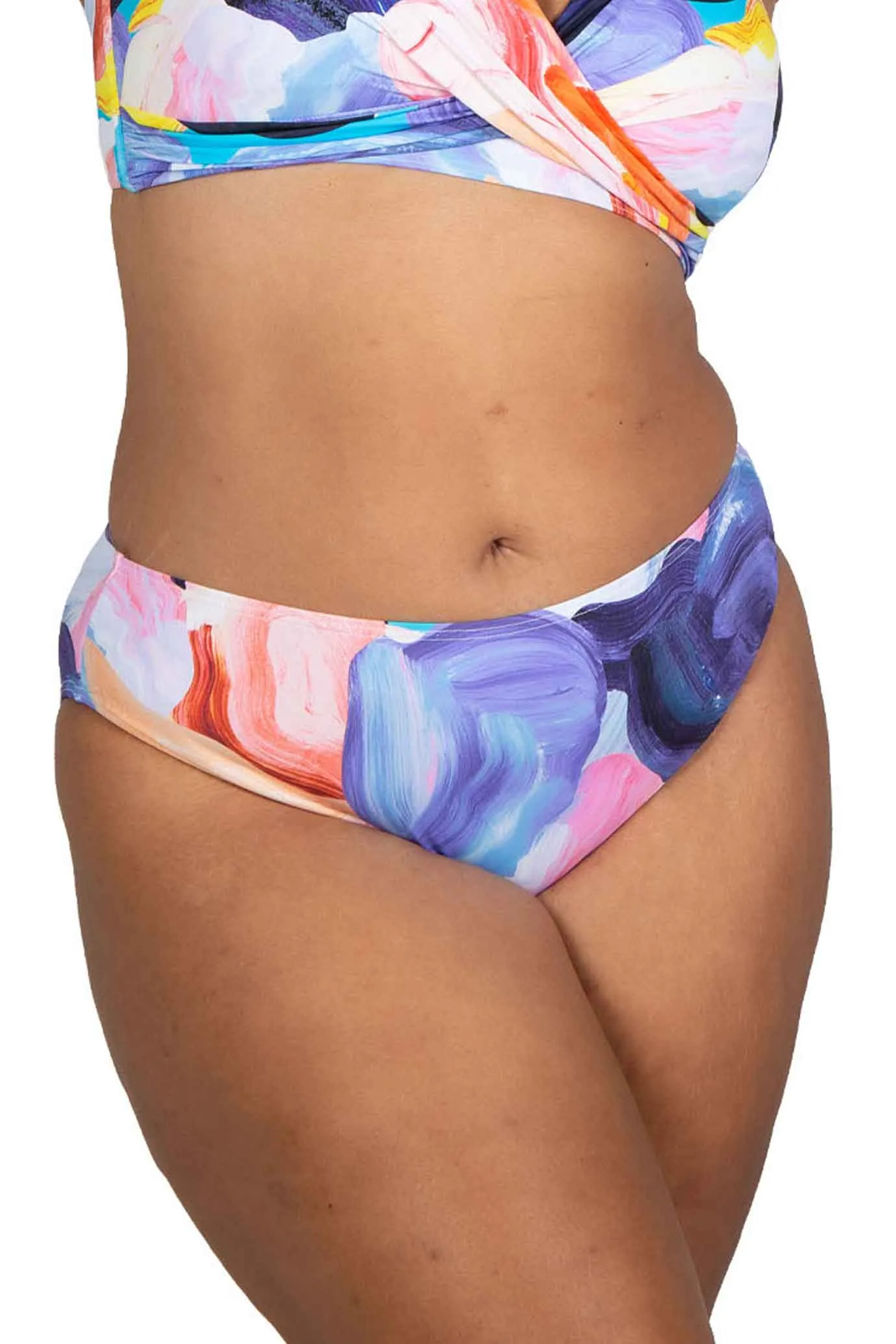 Artesands Monet Curve Fit Mid Rise Swim Pant - Arte A La Rue