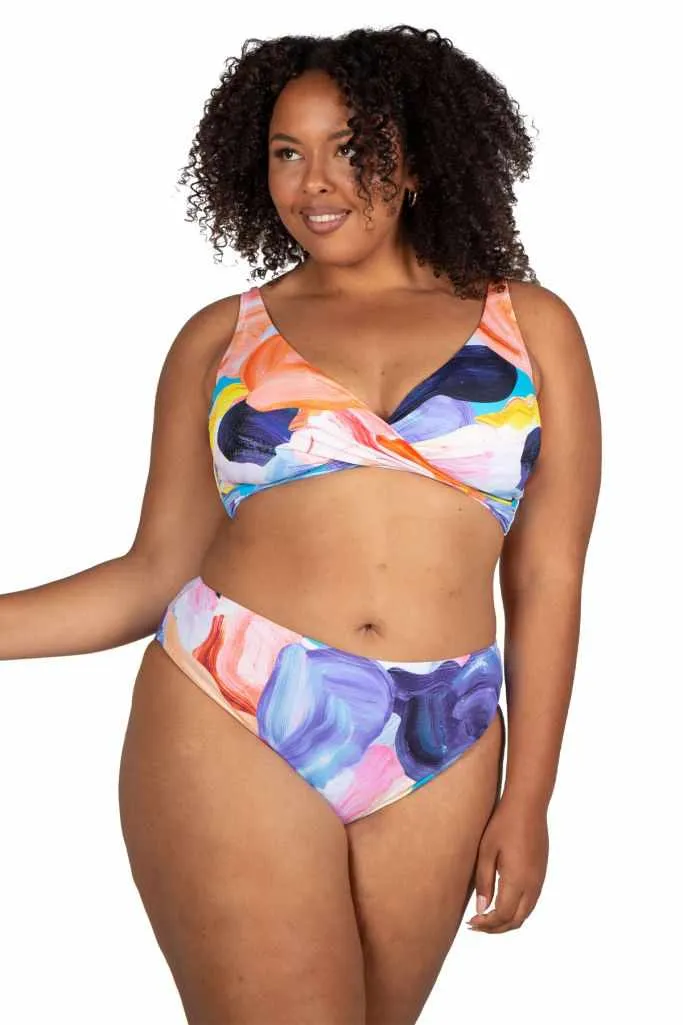 Artesands Monet Curve Fit Mid Rise Swim Pant - Arte A La Rue