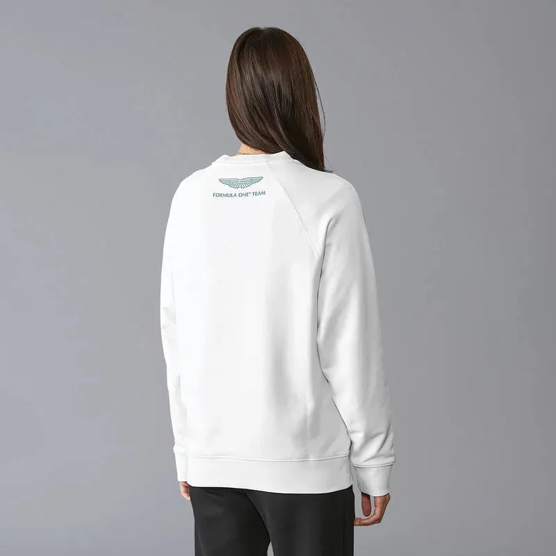 Aston Martin F1 Lifestyle Logo Sweatshirt - Green/White