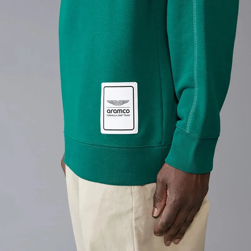 Aston Martin F1 Lifestyle Logo Sweatshirt - Green/White