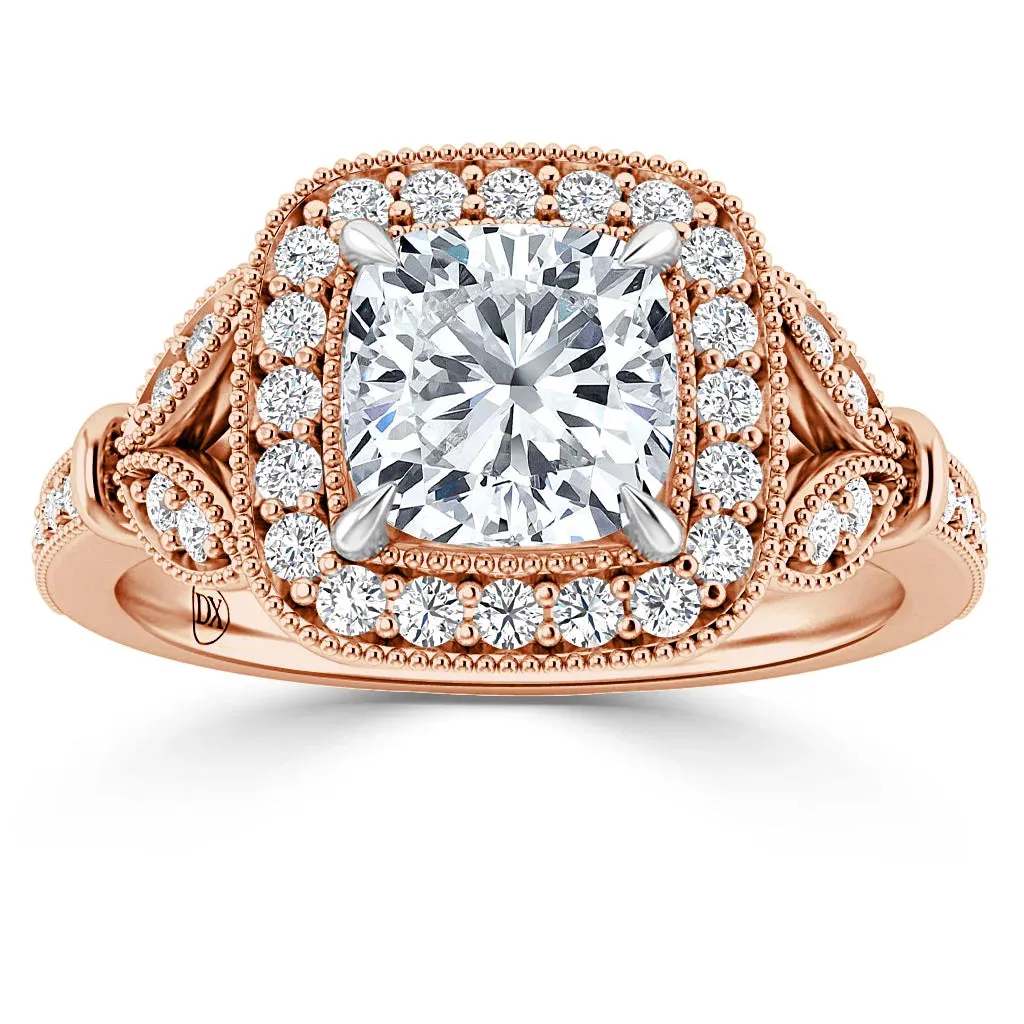 Audrey - 18ct Rose Gold - Cushion