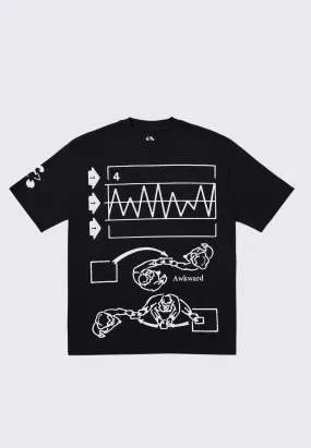 Awkward Graph T-Shirt - Black