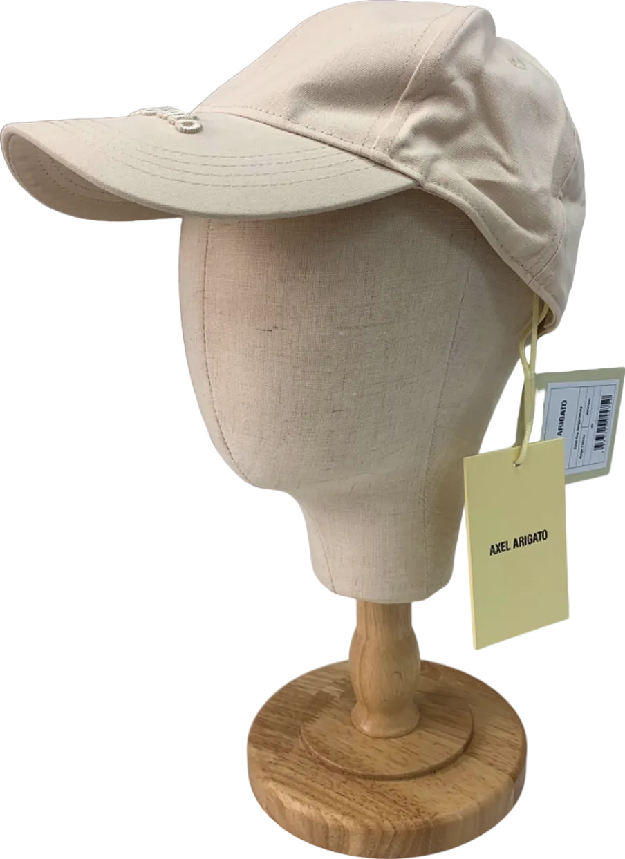 Axel Arigato Beige Exist Embroidered Logo Cap Onesize