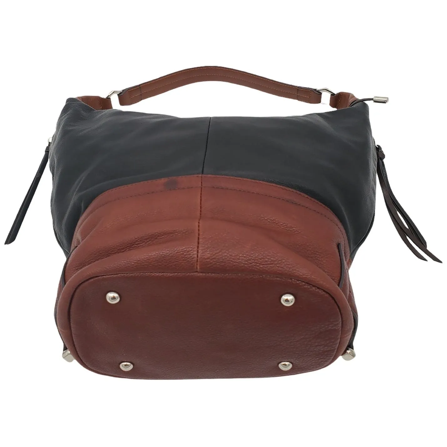 B. MAKOWSKY Hobo Purse, Shoulder Bag - Black & Brown