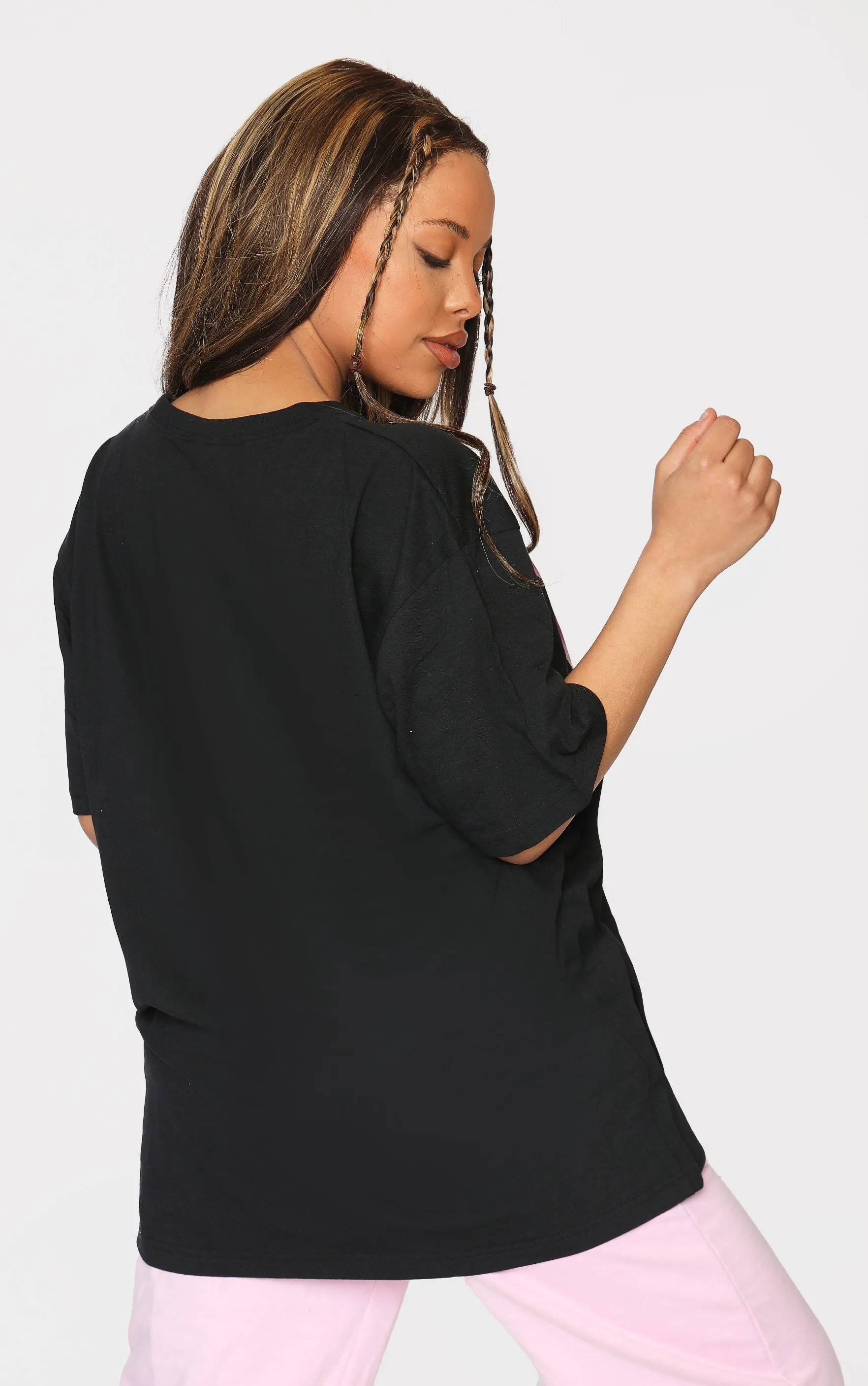 Bad B Lifestyle Silhouette Black  T-Shirt