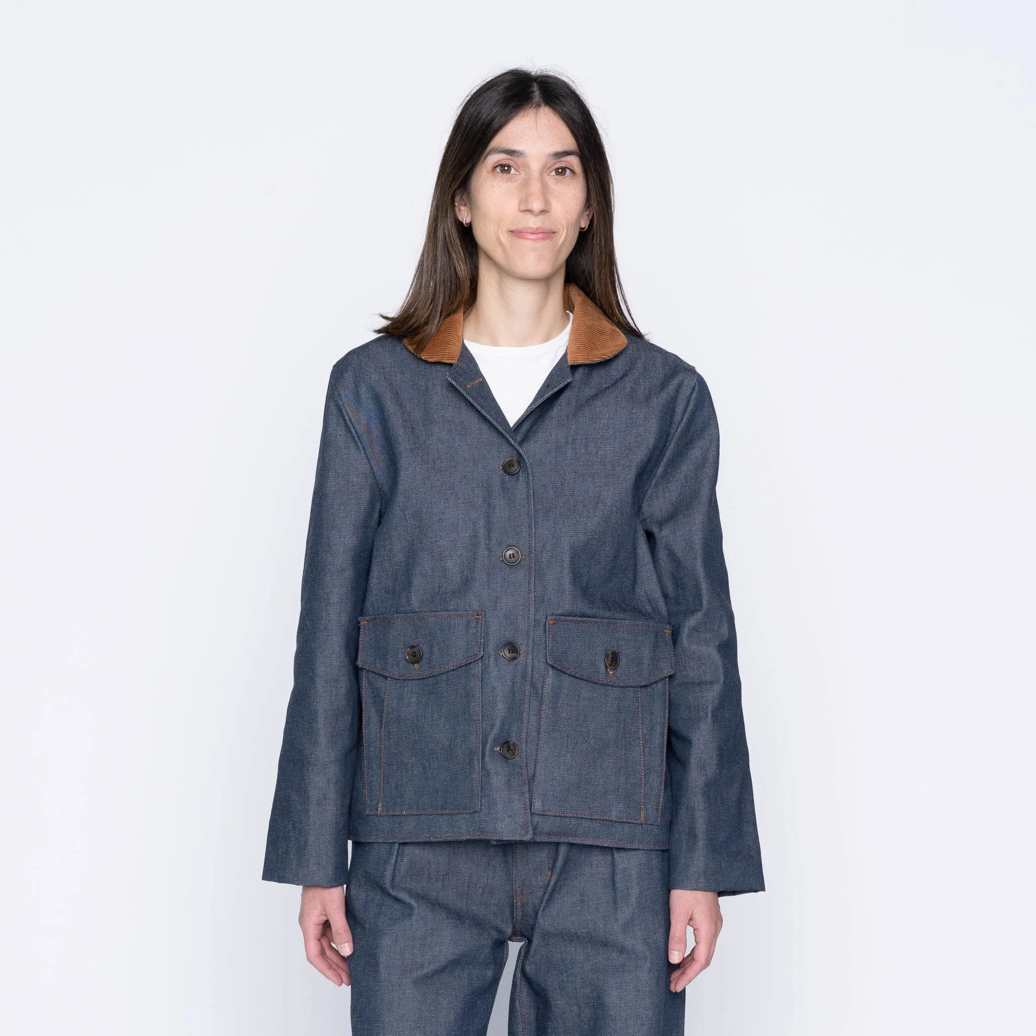 Balmoral Jacket - Natural Indigo Denim