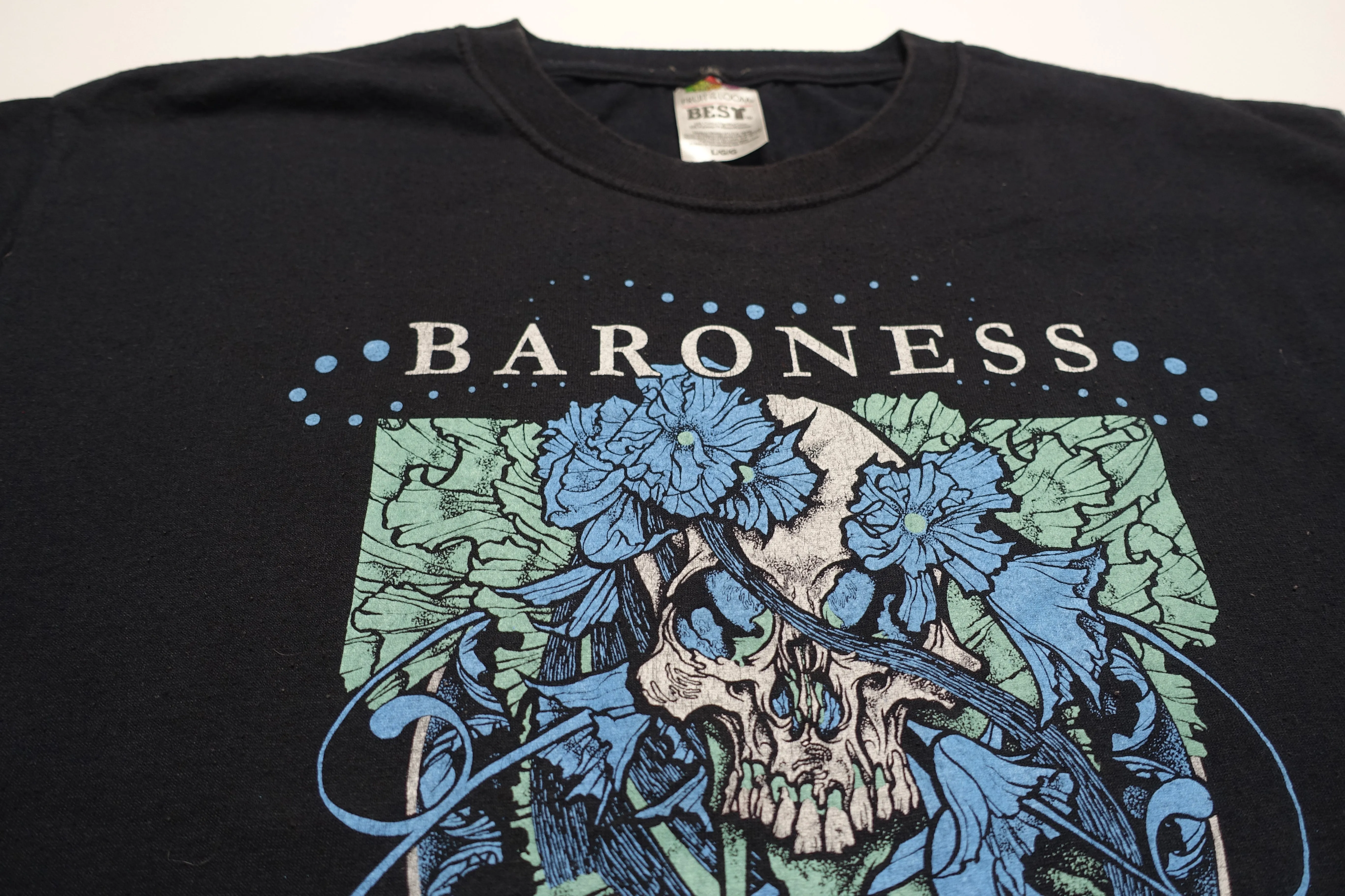 Baroness – Blue Skull Tour Shirt Size Large