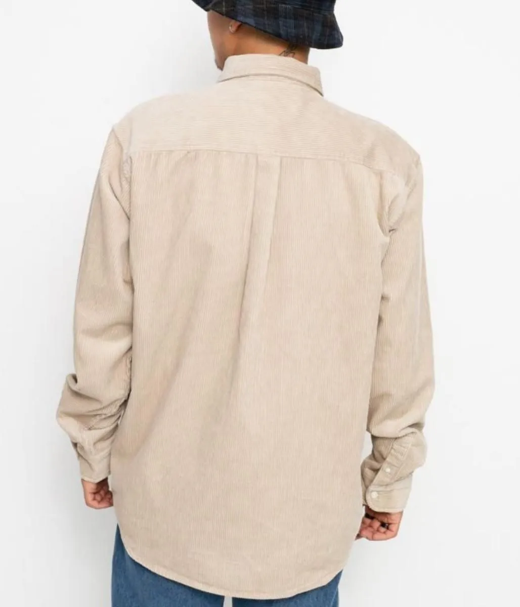 Beige Madison Cord Shirt