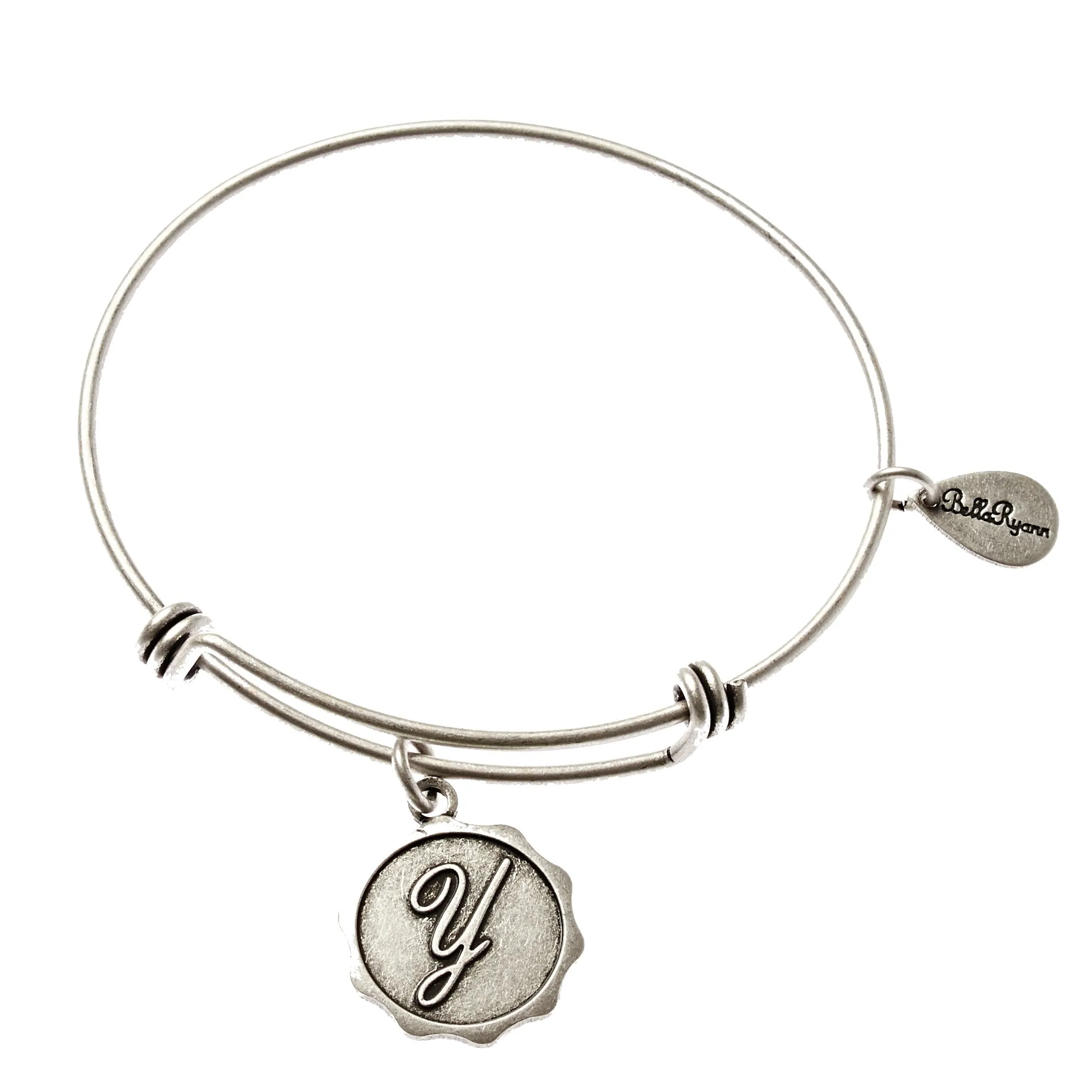 Bella Ryann Bangle Bracelet - Letter Y