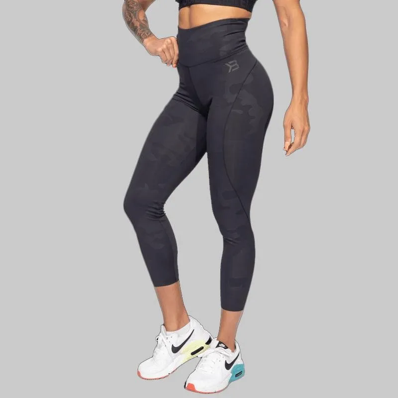 Better Bodies High Waist Leggings -  Black Camo