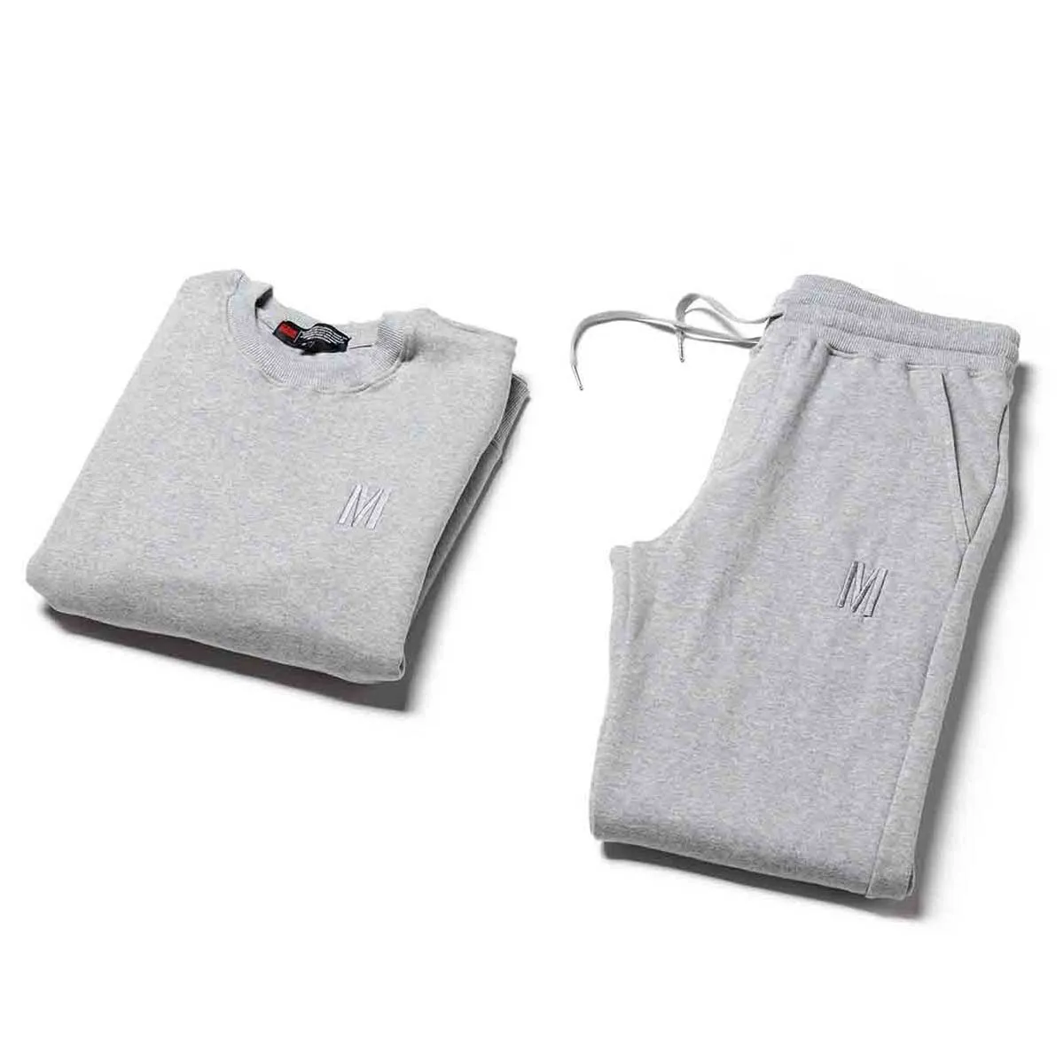 Big M. Sweatpants - Heather Grey