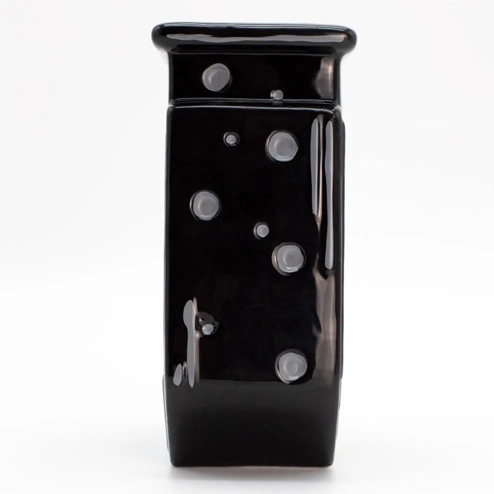 Black Poison Bottle Jar