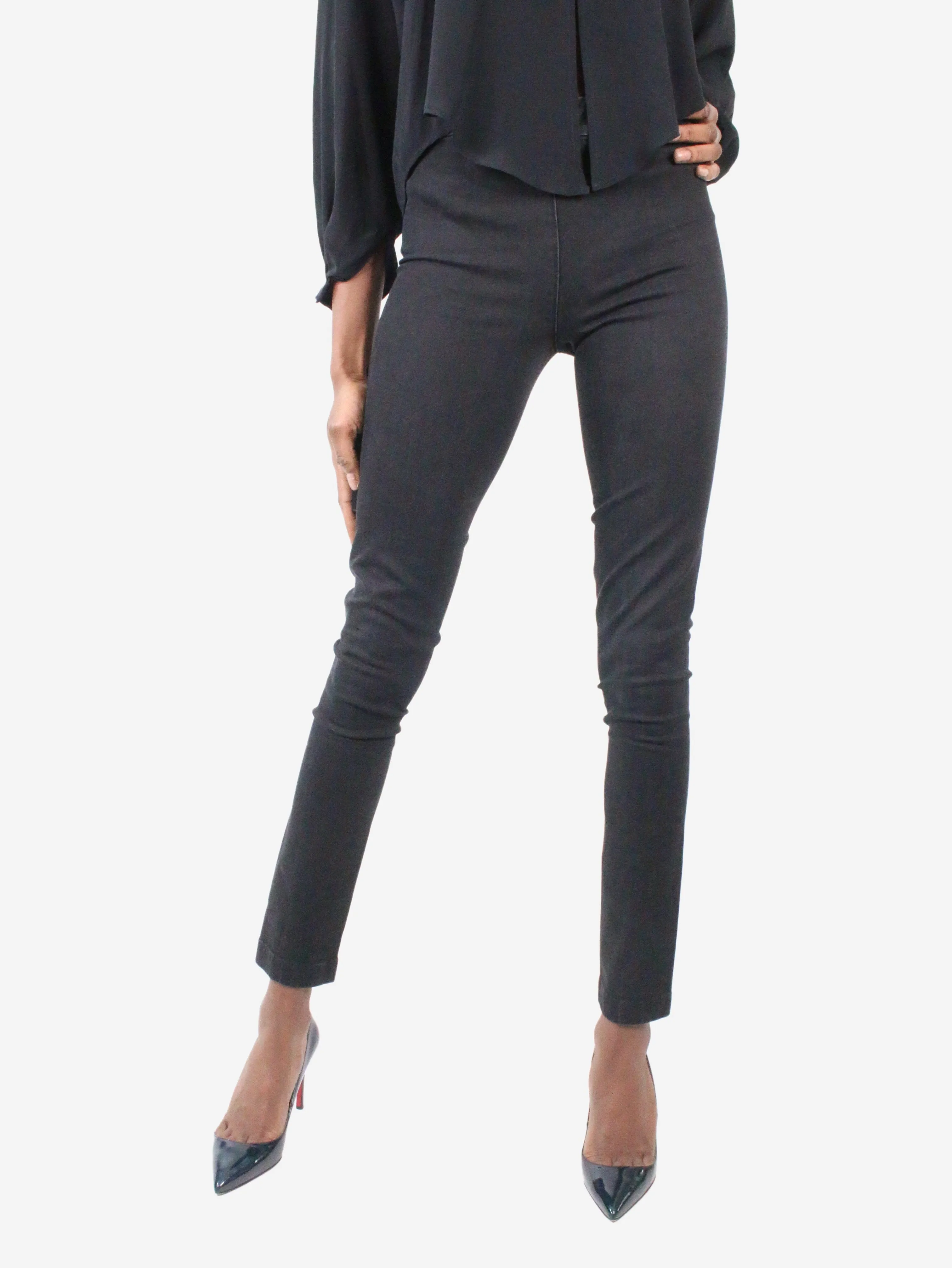 Black slim fit jeans - size S