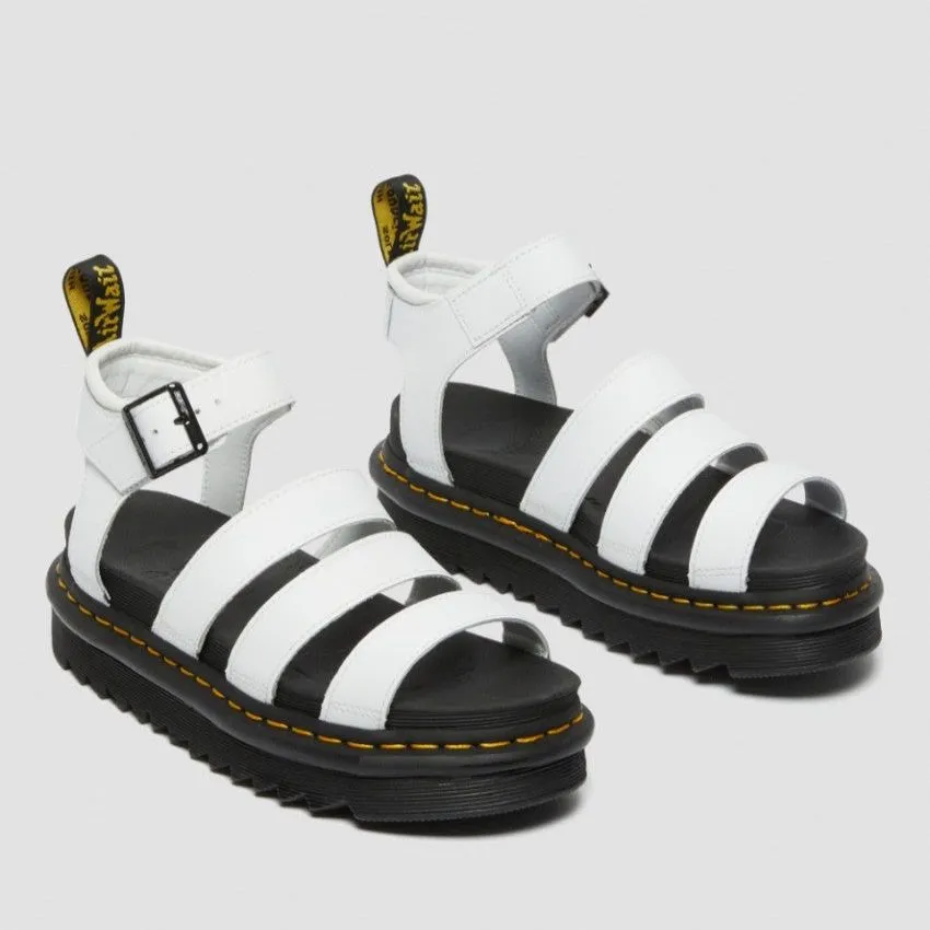 Blaire Quad 3 Strap Sandal | White Hydro