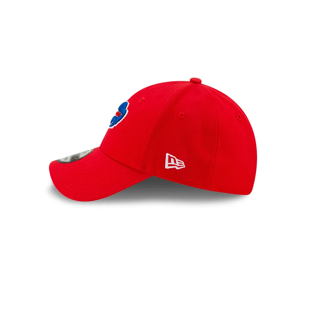 Buffalo Bills New Era Men's Red The League 9Forty NFL Football Adjustable Hat