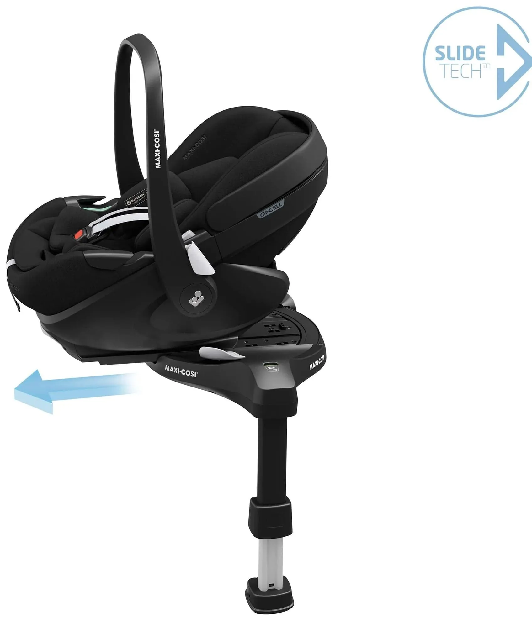 Bugaboo Fox 5, Pebble 360 PRO Ultimate Travel System - Black/Midnight Black/Morning Pink